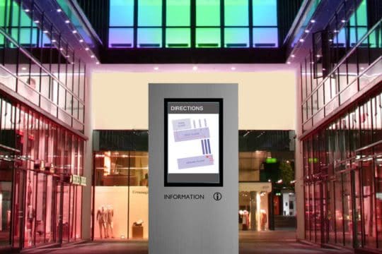 Metrospec Indoor LCD Display