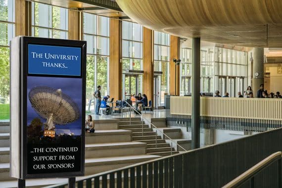 Digital Signage for Education | Schools & Campuses | Metrospec