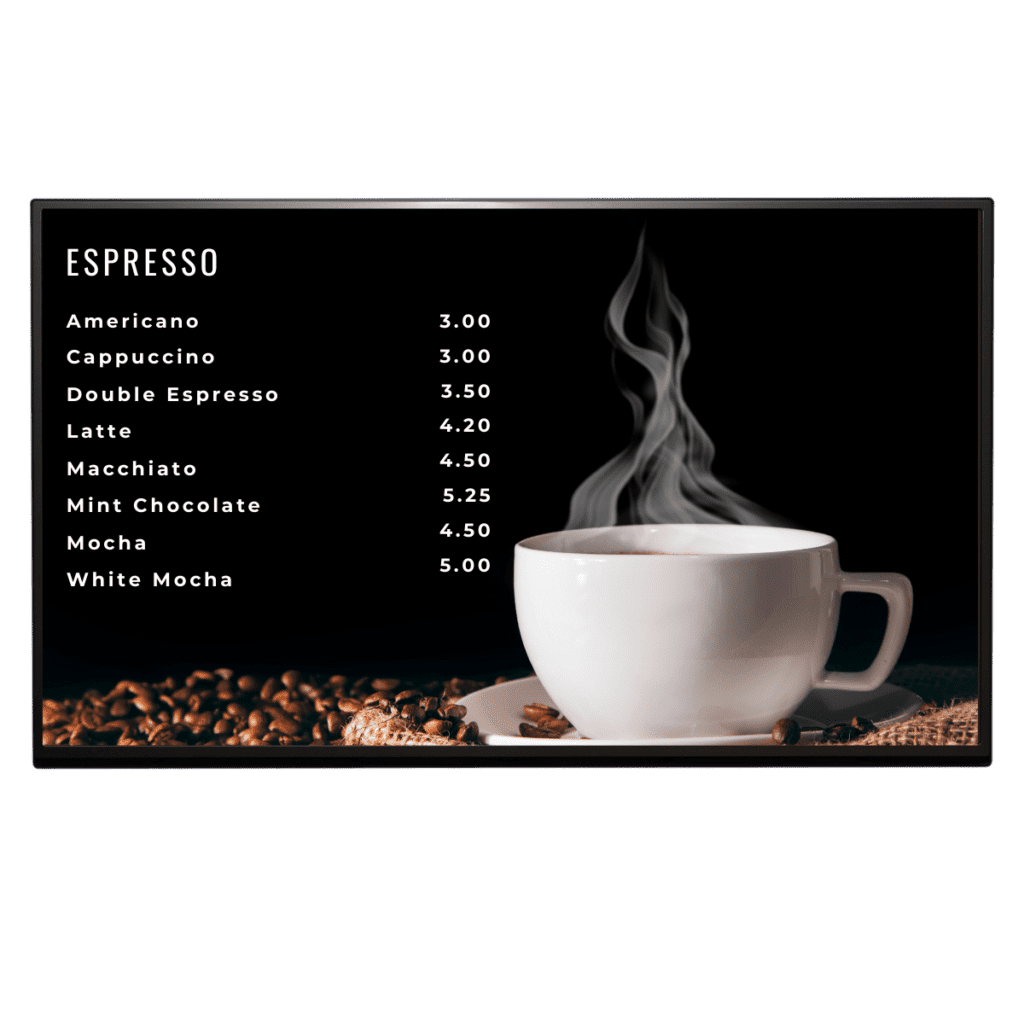 AUO FHD Commercial Display Image