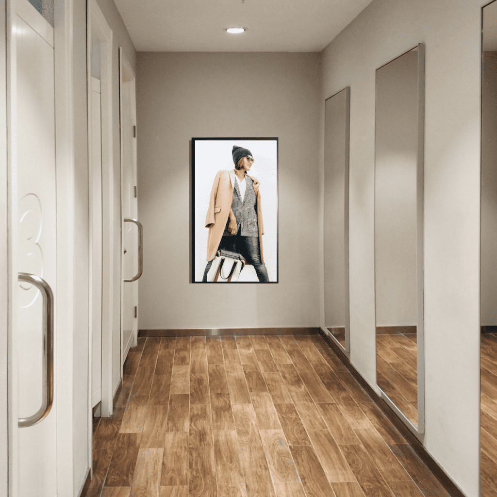 AUO UHD 4K Display In Store