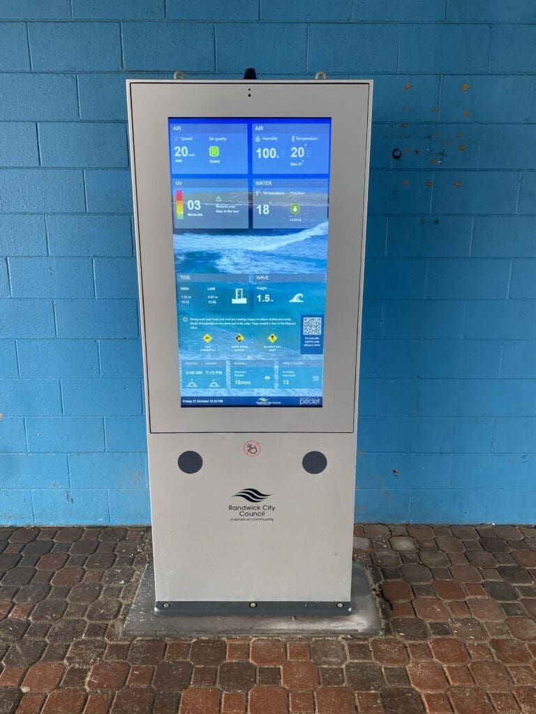 Beaches Smart Screen Kiosk