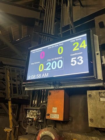 Metrospec’s LCD Digital Display Transforms Production at Bluescope Steel