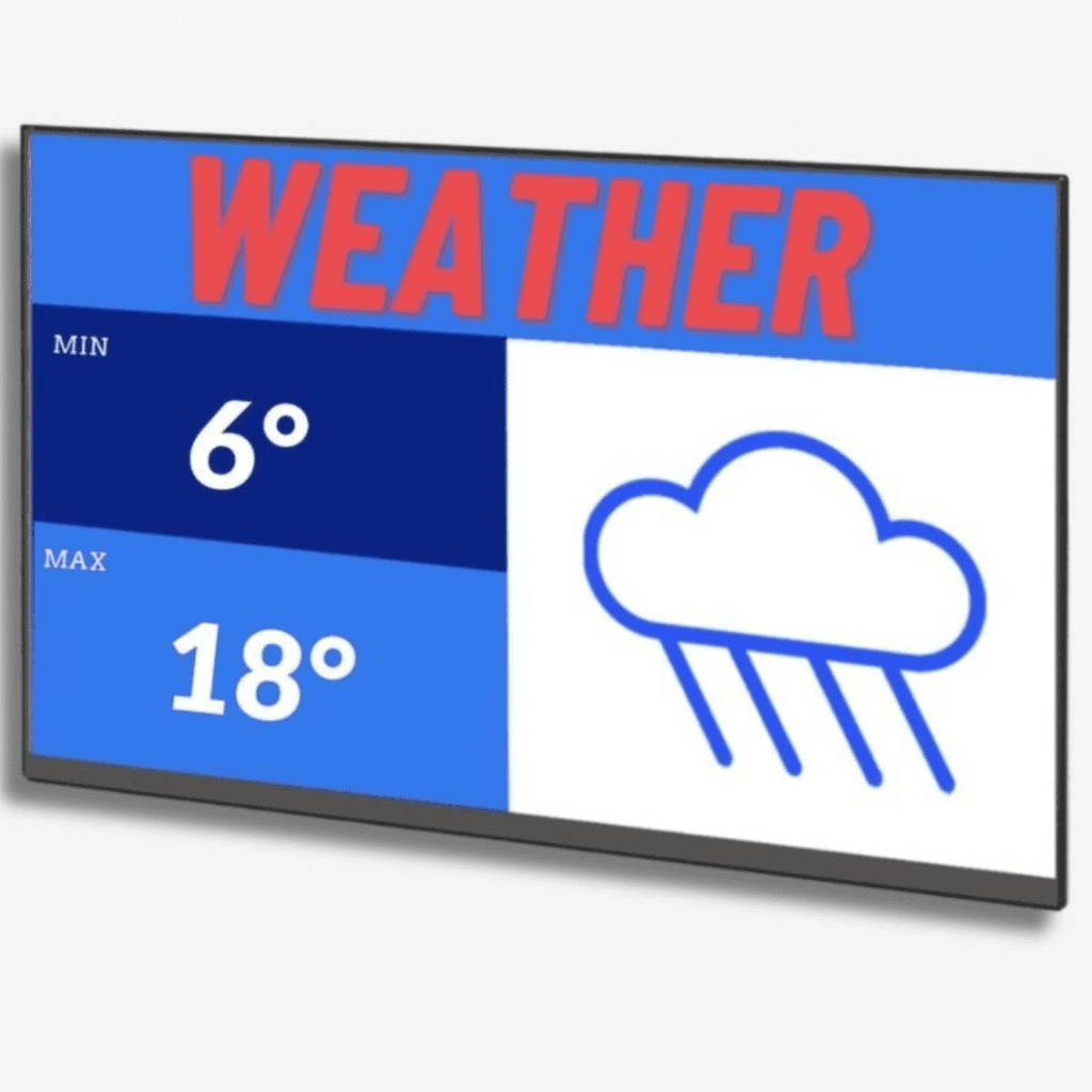 This is an image of what an Outdoor Epaper Display rending.