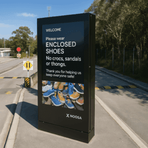 Noosa Digital Display from Metrospec's digital signage solutions product range