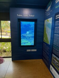 Digital Signage for Resorts installed at Lady Elliot Island by Metrospec.
